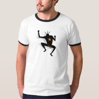 T-shirt Pièce en t de sonnerie de grimpeur d'ombre