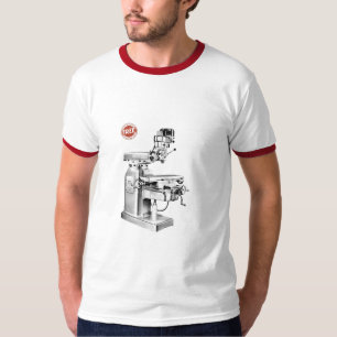 T-shirt Pièce en t de sonnerie de moulin de genou de
