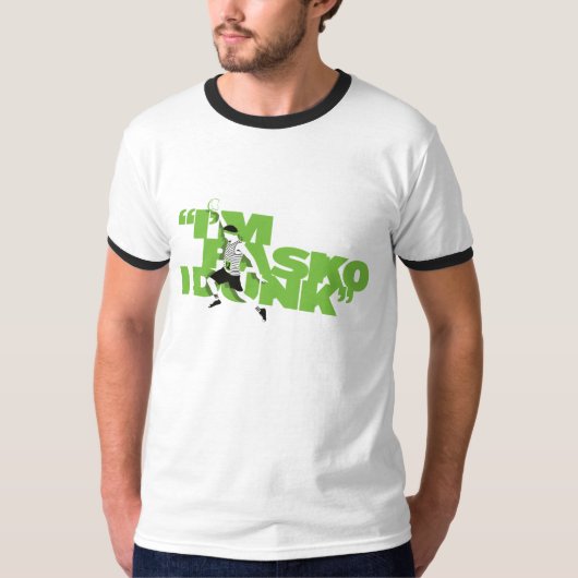 T-shirt pièce en t de sonnerie de paskodunks (Devant)