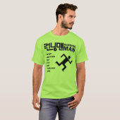 T-shirt Pièce en t de soutien de RM (Devant entier)