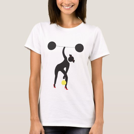 T-shirt Pièce en t de StrongChick (Devant)