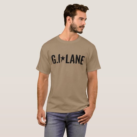 T-shirt Pièce en t de support de l'Armée de l'Air de (Devant entier)