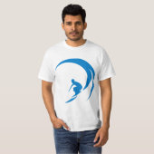 T-shirt Pièce en t de surf (Devant entier)