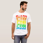 T-shirt pièce en t de swaGG (Devant entier)