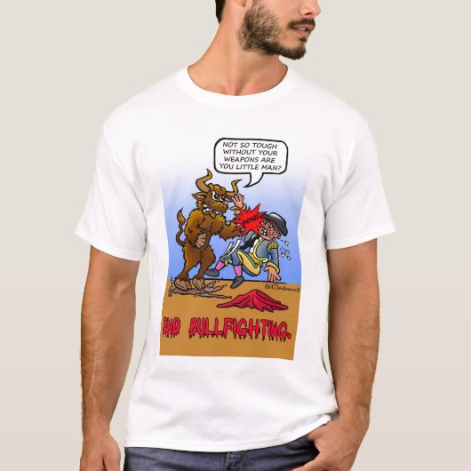 T-SHIRT PIÈCE EN T DE TAUROMACHIE D'EXTRÉMITÉ (Devant)