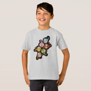 T-shirt Pièce en t de têtard de garçons