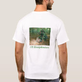 T-shirt Pièce en t de tireurs d'élite des USA (Dos)