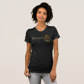 T-shirt pièce en t de trésor (Devant entier)