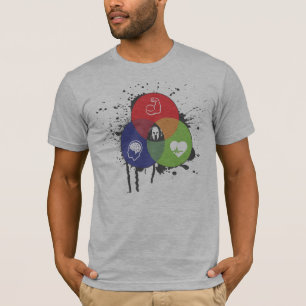 T-shirt Pièce en t de Trifecta de diagramme de Venn
