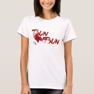 T-shirt Pièce en t de Tsundere - blanc