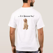 T-shirt Pièce en t - de "un Spinone mon autre chien aussi (Dos)