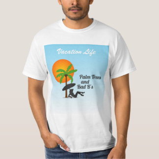 T-shirt Pièce en t de vacances de palmiers