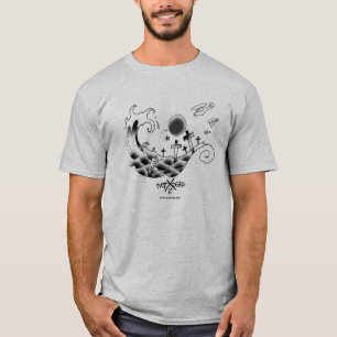 T-shirt Pièce en t de vague de NOTxDEAD