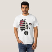 T-shirt Pièce en t de valeur d'anatomie de vampires (Devant entier)