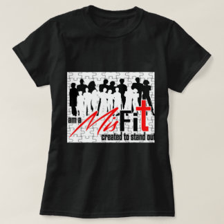 T-shirt Pièce en t de vêtement manqué