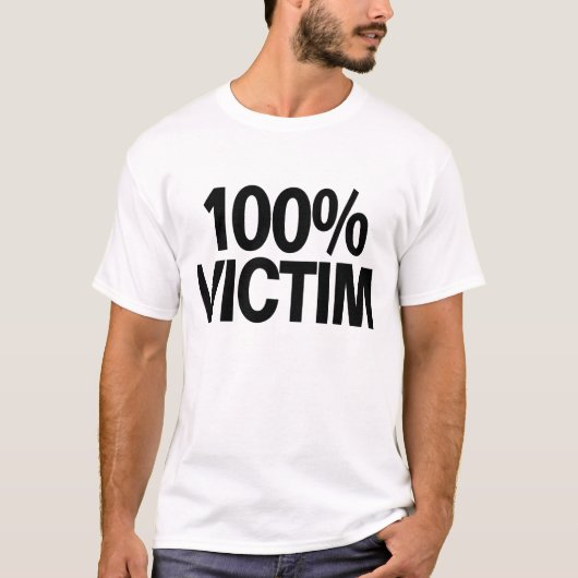 T-shirt Pièce en t de victime (Devant)