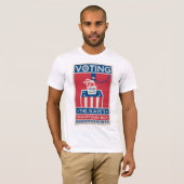 T-shirt Pièce en t de vote (Devant entier)