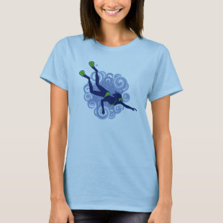 T-shirt Pièce en t de Women´s de fille de plongeur
