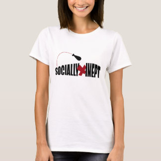 T-shirt Pièce en t de X des femmes socialement