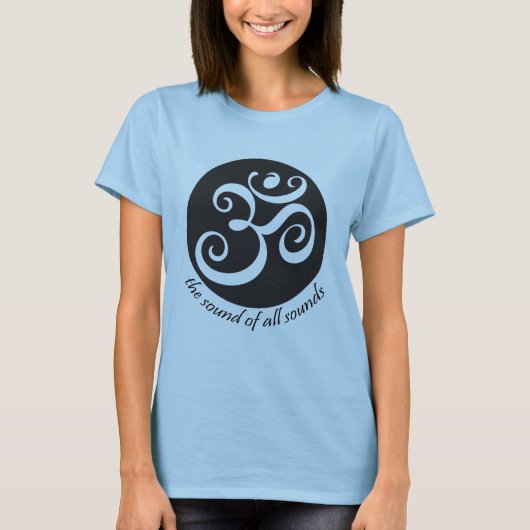T-shirt Pièce en t de yoga de l'OM (Devant)