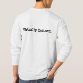 T-shirt Pièce en t de zen (Dos)