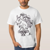 T-shirt Pièce en t d'écureuil (Devant)