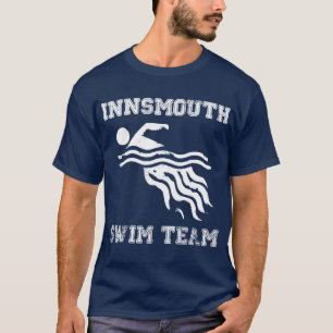 T-shirt Pièce en t d'équipe de natation d'Innsmouth -
