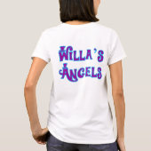 T-shirt Pièce en t des anges de Willa (Dos)
