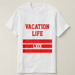 T-shirt Pièce en t des vacances LXIX