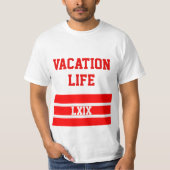 T-shirt Pièce en t des vacances LXIX (Devant)