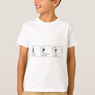T-shirt Pièce en t d'espion !