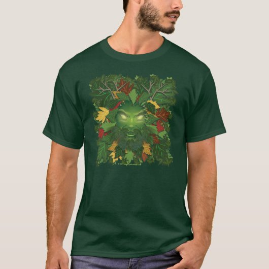 T-shirt Pièce en t d'homme vert (Devant)