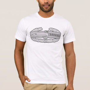 T-shirt Pièce en t d'insigne d'action de combat