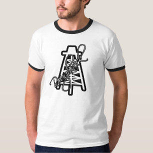 T-SHIRT PIÈCE EN T D'INSTALLATION DE FOREUR