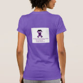 T-shirt pièce en t d'insuffisance de álpha-1-antitrypsine (Dos)