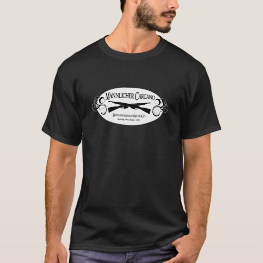 T-shirt Pièce en t d'obscurité de Mannlicher-Carcano (Devant)