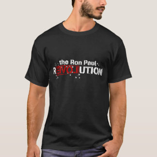 T-shirt Pièce en t d'obscurité de révolution de Ron Paul