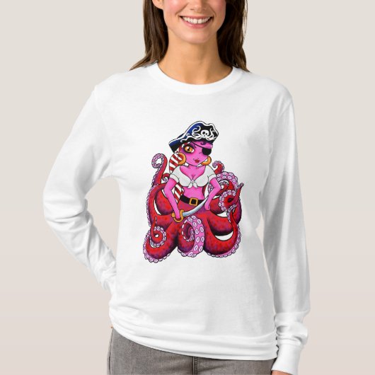 T-shirt Pièce en t d'Octopirate (Devant)