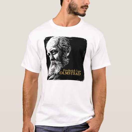 T-shirt Pièce en t d'Olmstead de loi de Frederick (Devant)