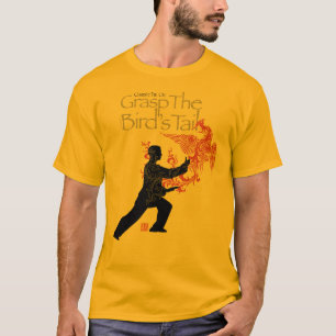 T-shirt Pièce en t d'or de "Phoenix du feu" de Chi de Yan
