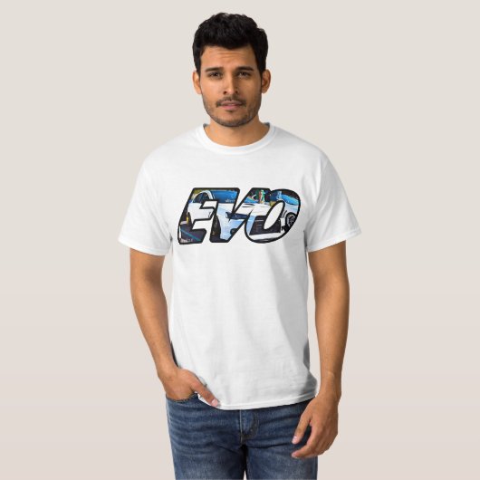 T-shirt Pièce en t d'original d'EVO (Devant entier)