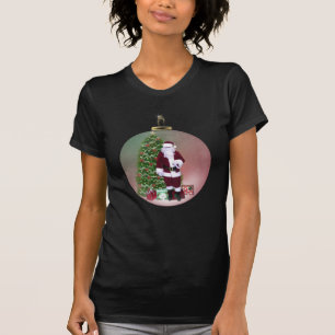 T-shirt Pièce en t d'ornement de Père Noël