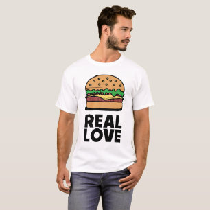 T-shirt Pièce en t drôle d'amants d'aliments de