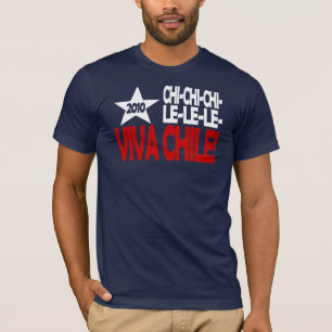 T-shirt Pièce en t du Chili de vivats