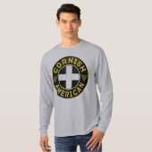 T-shirt Pièce en t du drapeau de Piran américain (Devant entier)