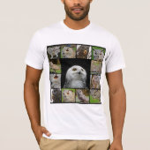 T-shirt Pièce en t du hibou des hommes (Devant)