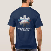 T-shirt Pièce en t du littoral SME (EMT-BASIC) (Dos)