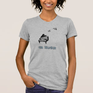 T-shirt Pièce en t du logo des femmes
