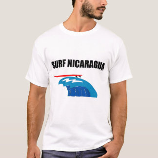 T-SHIRT PIÈCE EN T DU NICARAGUA DE SURF
