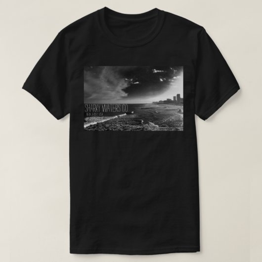 T-shirt Pièce en t en acier d'image du pilier B&W (Design devant)